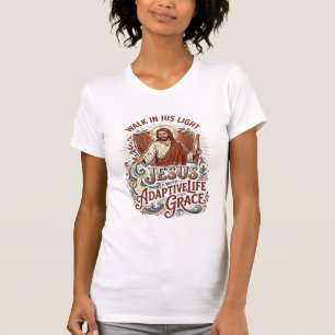 Camiseta de ánimo de discapacidad de Jesús Inspira