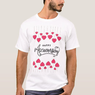 Camiseta de aniversario simple - Desi de año Perso
