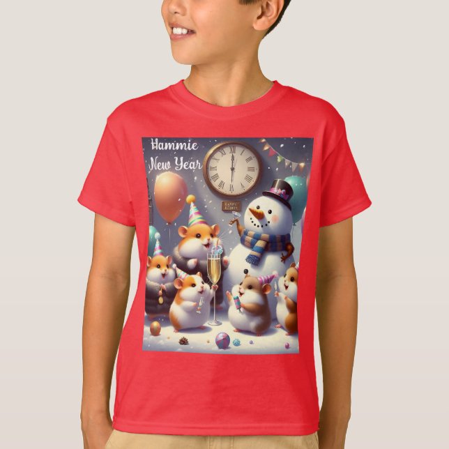 Camiseta de Año Nuevo Hammie (Anverso)