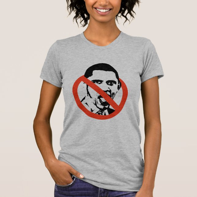 CAMISETA DE ANTI-OBAMA (Anverso)