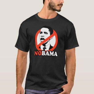 CAMISETA DE ANTI-OBAMA/DE NOBAMA