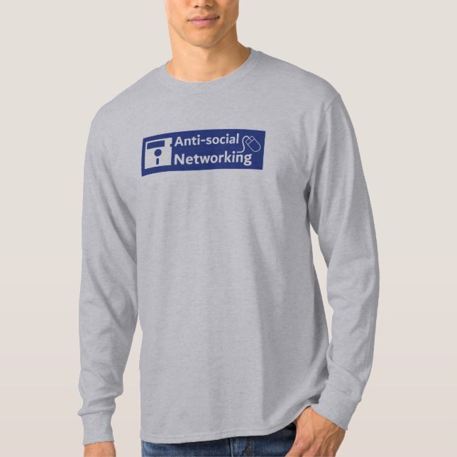 Camiseta de Anti-social_Networking (Anverso)