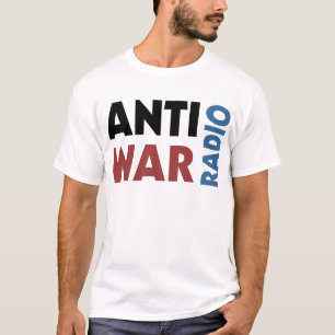 Camiseta de AntiWarRadioLogo