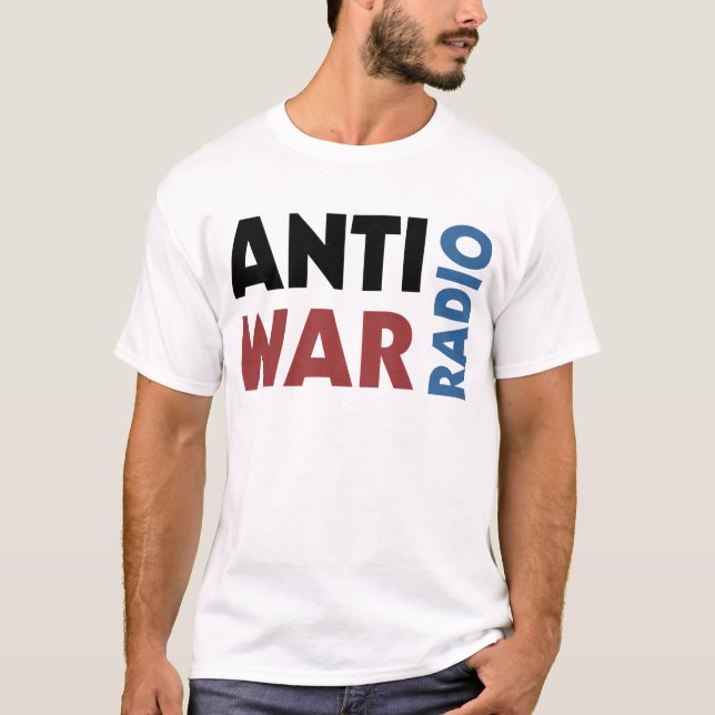 Camiseta de AntiWarRadioLogo (Anverso)