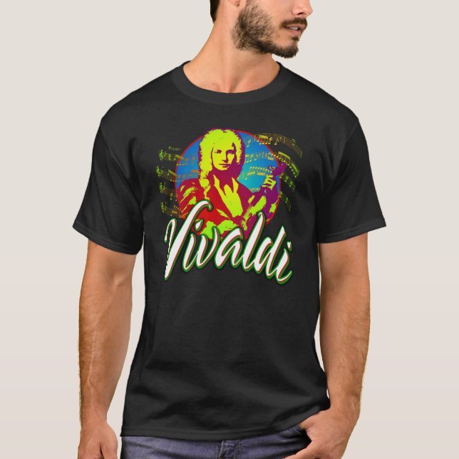 Camiseta de Antonio Vivaldi (Anverso)