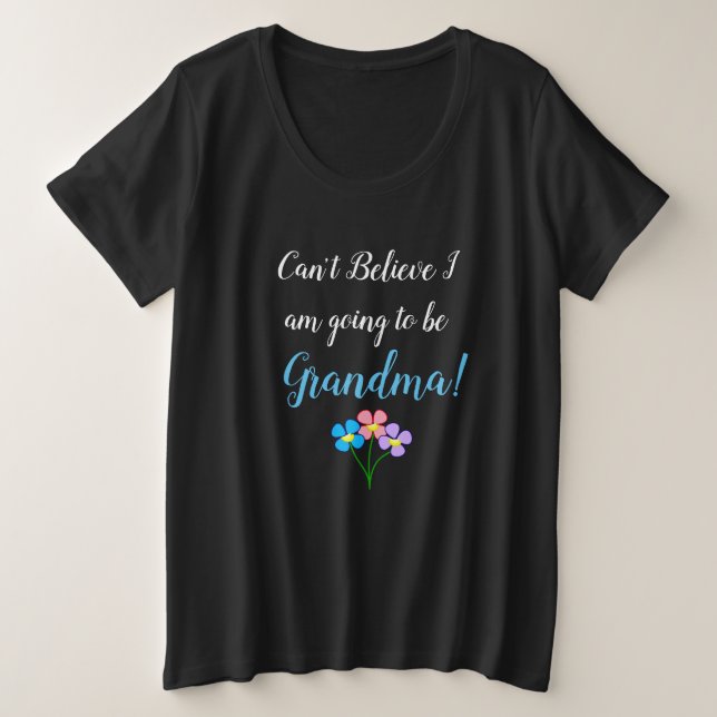 Camiseta de Anuncio de Abuela a Punto (Anverso del diseño)