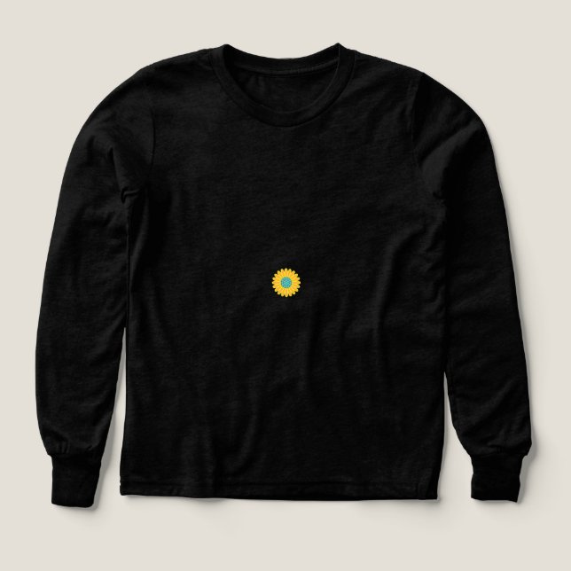 Camiseta de anuncio de bebé personalizada para niñ (Diseño frontal)