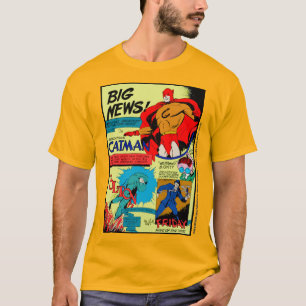 Camiseta de anuncio de Holyoke Comics de los años 