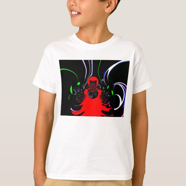 Camiseta de Anvil Ringer para niños de Hakuna Mata (Anverso)