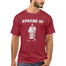 Camiseta de Apache de la pesca