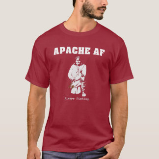 Camiseta de Apache de la pesca