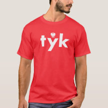 camiseta de apellido de tyk Poland