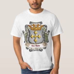 Camiseta de apellido del Escudo Real