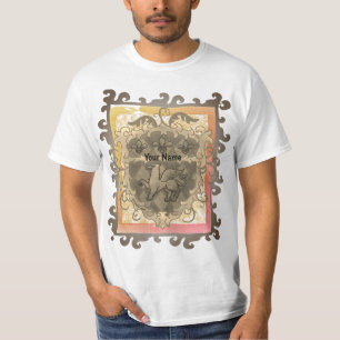 Camiseta de apellido Escudo de Grifo