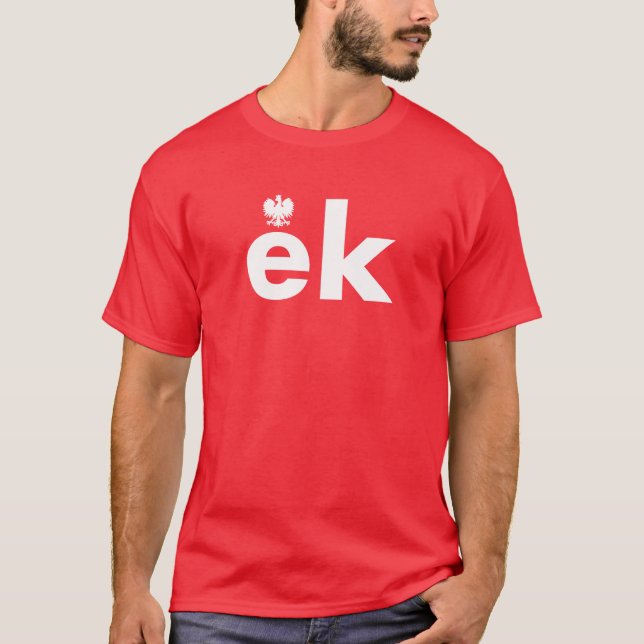 Camiseta De Apellidos De EK Polaco (Anverso)