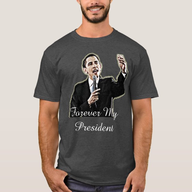 Camiseta de apoyo a mi presidente para siempre Bar (Anverso)