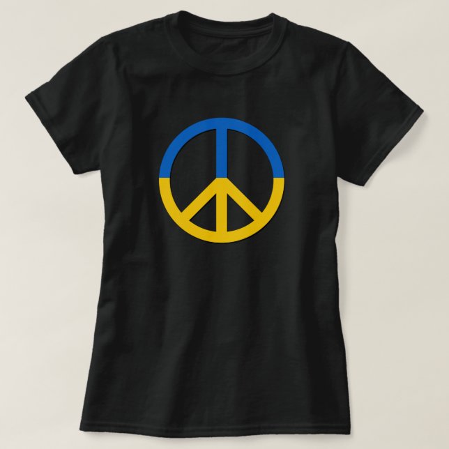 Camiseta de apoyo a Ucrania (Diseño del anverso)