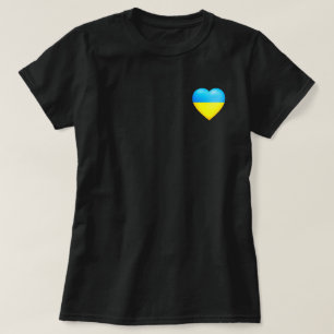 Camiseta de apoyo a Ucrania - Bandera ucraniana de
