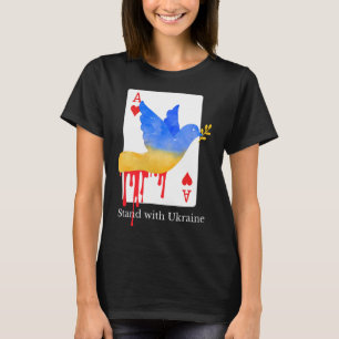 Camiseta de apoyo Ace Of War con Ucrania
