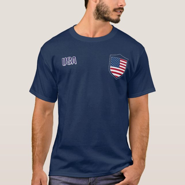 Camiseta de apoyo para fútbol de EE. UU. (Anverso)