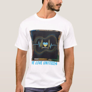 Camiseta de apoyo United24 de Ucrania para hombres