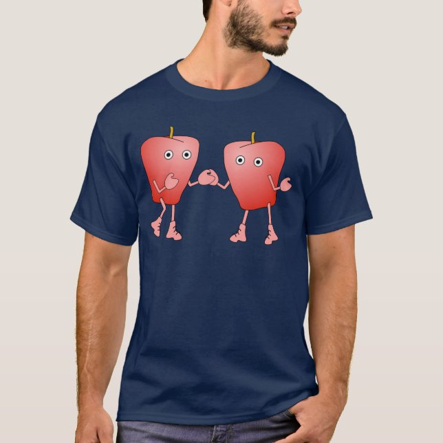 Camiseta de Apple Buddies (Anverso)