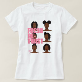 Camiseta de apreciación de retorcimiento de rastas