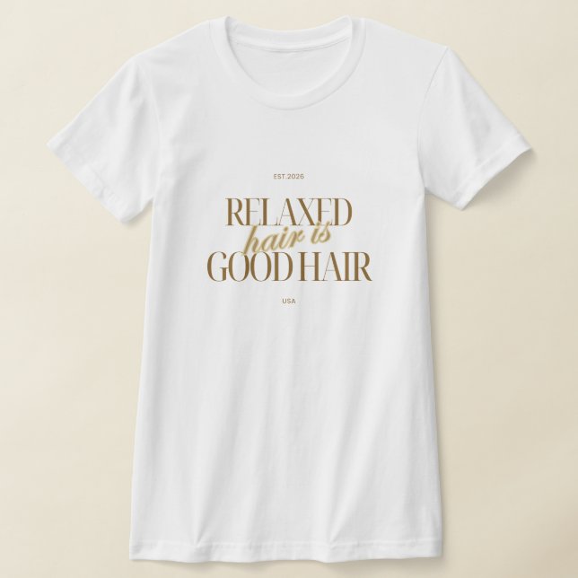 Camiseta de Apreciación del Cabello "Cabello Relaj (Distribución)