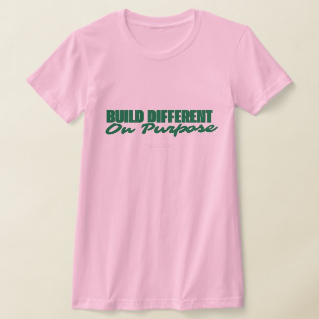 Camiseta de Apreciación Negra Construida Diferente (Distribución)
