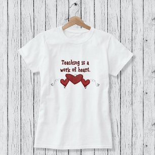 Camiseta de aprecio al corazón del profesor