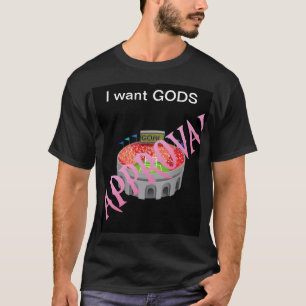 Camiseta de aprobación de Dios