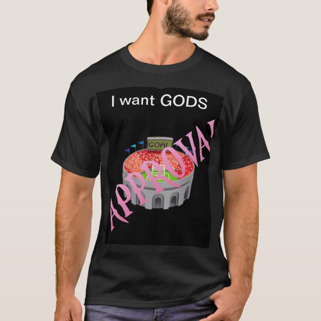 Camiseta de aprobación de Dios (Anverso)