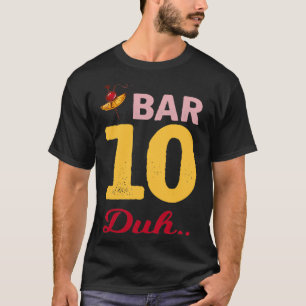 Camiseta de Aquí a Shaken bartender design
