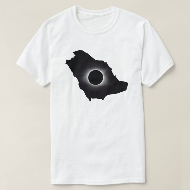 Camiseta de Arabia Saudita Eclipse Total 2027 (Diseño del anverso)