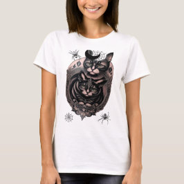 Camiseta de araña y gótica