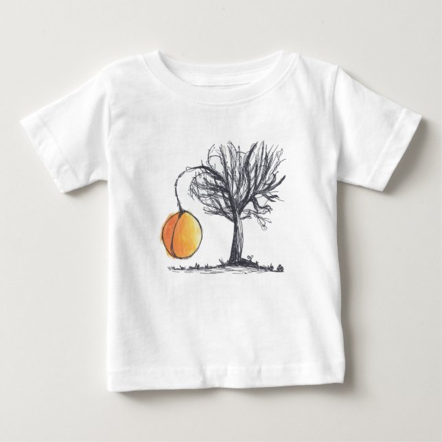 Camiseta de árbol de gallo gigante dibujada a mano (Anverso)