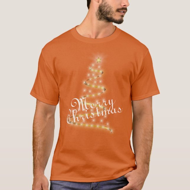 Camiseta de árbol de Navidad (Anverso)