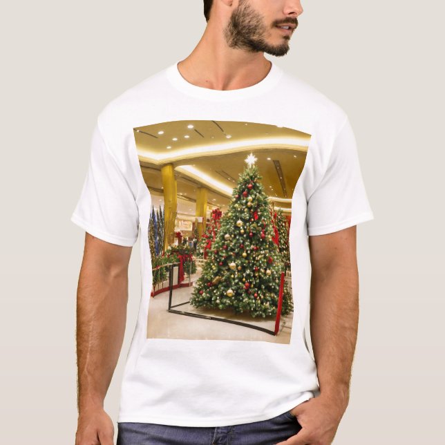 Camiseta de árbol de Navidad (Anverso)
