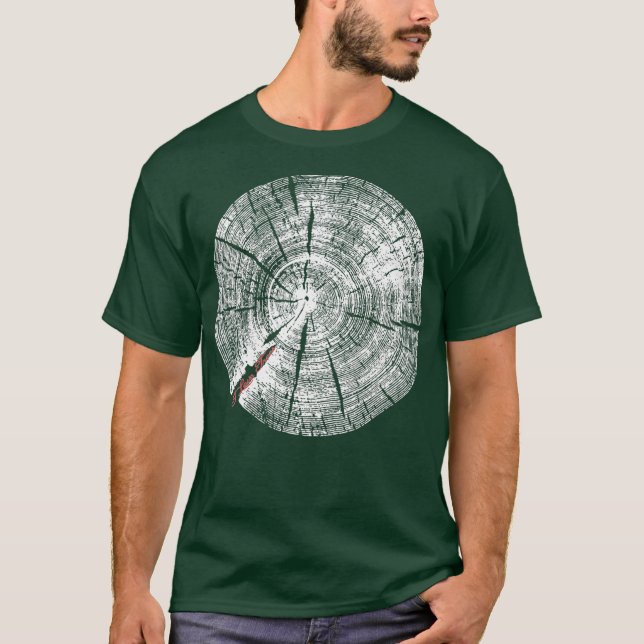 Camiseta de árbol que amo a los árboles para los a (Anverso)