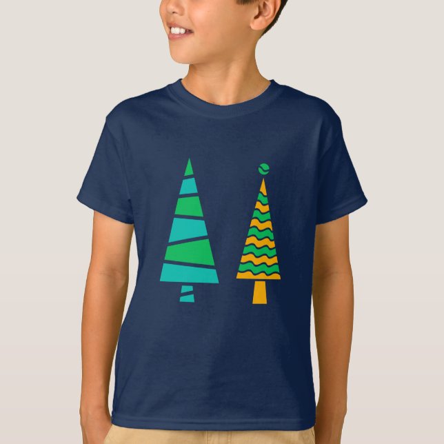 Camiseta De Árboles Fir (Niño) (Anverso)