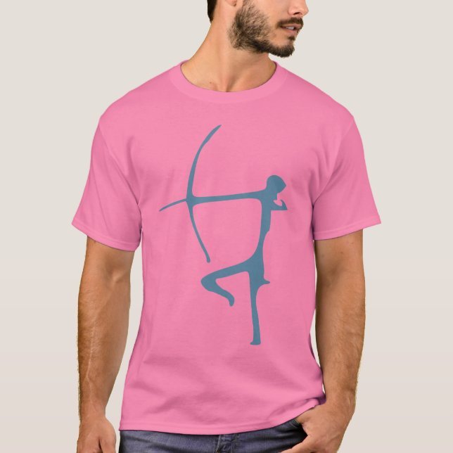 Camiseta de Archer de la turquesa (Anverso)