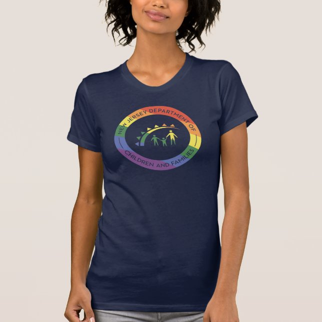 Camiseta de arcoiris del Orgullo DCF (Anverso)