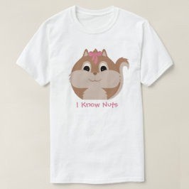 Camiseta de ardilla de animal lindo