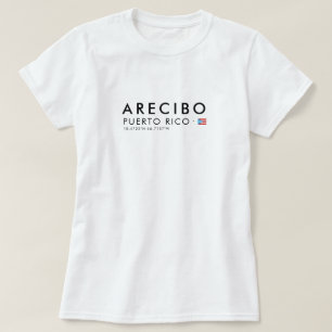 Camiseta de Arecibo Puerto Rico   Camiseta de Coor