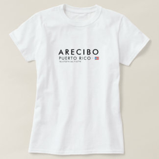 Camiseta de Arecibo Puerto Rico | Camiseta de Coor