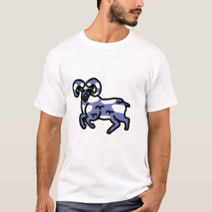 Camiseta de Aries Carnero Zodiaco – Energía Fuerte