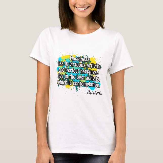 Camiseta de Aristóteles (Anverso)