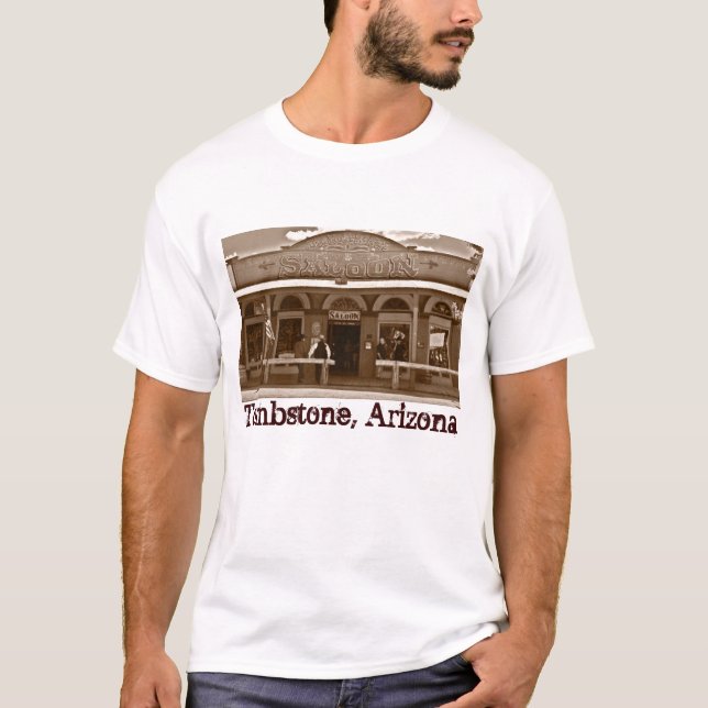 Camiseta de Arizona de la piedra sepulcral (Anverso)