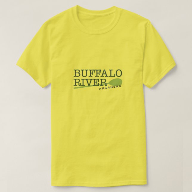 Camiseta de Arkansas del río del búfalo (Diseño del anverso)