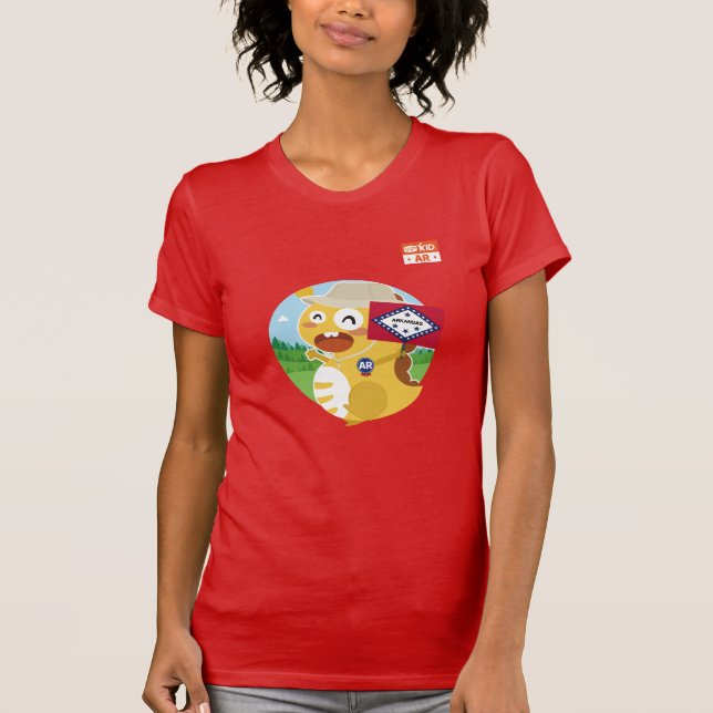 Camiseta de Arkansas VIPKID (naranja) (Anverso)